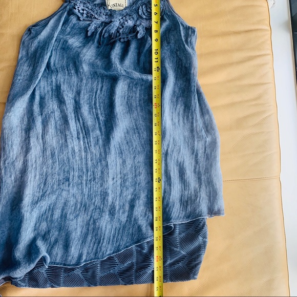 Vintage Concept brand blue dress size small - Picture 6 of 7